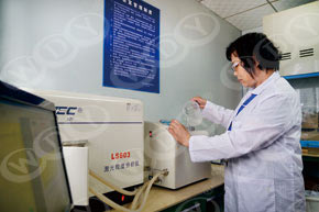 使用激光粒度分析仪进行粒度分布检测