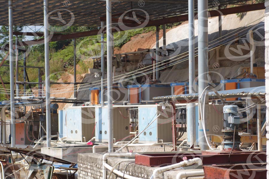 广东清远钾钠长石除铁设备工程使用案例